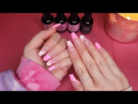 ASMR | Doing My Gel-X Nails 💅🏼(Ft. Nail Reserve)