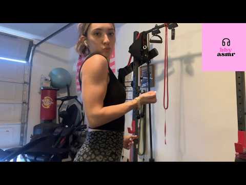 asmr for gym rats pull day 🏋🏼‍♀️ ~ soft spoken, lofi, voiceover