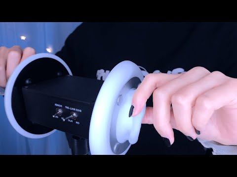 ASMR Slightly faster Ear Cleaning for Sleep & Tingles 😴 3Dio, both ears / 耳かき