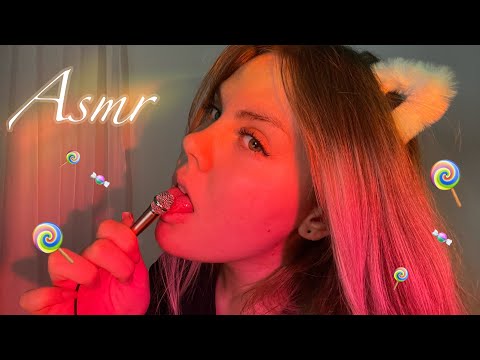 ASMR MIC LICKING| АСМР ликинг на маленький микро| #asmr #асмр  #lick 🫧