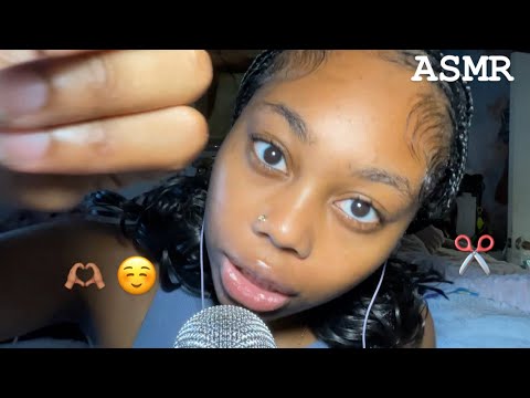 ASMR| Plucking/Snipping Away ALL Your Negative BAD ENERGY☺️🫶🏽✨