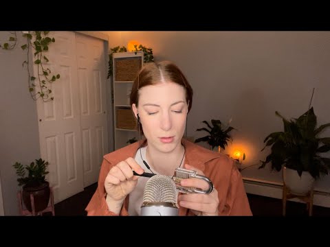 Asmr picking lock sounds, whispered instructions #shorts