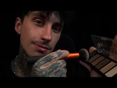 ASMR Doing Your Makeup Roleplay