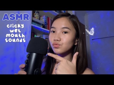 ASMR | PURE CLICKY WET MOUTH SOUNDS