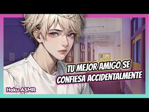 ASMR Roleplay - Tu mejor amigo se confiesa accidentalmente - Haku ASMR