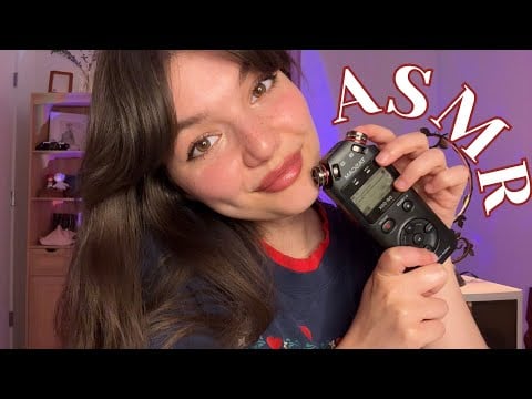 Tascam ASMR | Fast and Aggressive Mic Triggers, Ear to Ear Whispers, Mouth Sounds and More!
