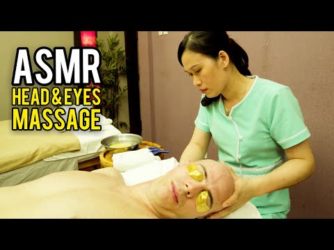 ASMR | HEAD and EYES MASSAGE | ASMR BARBER