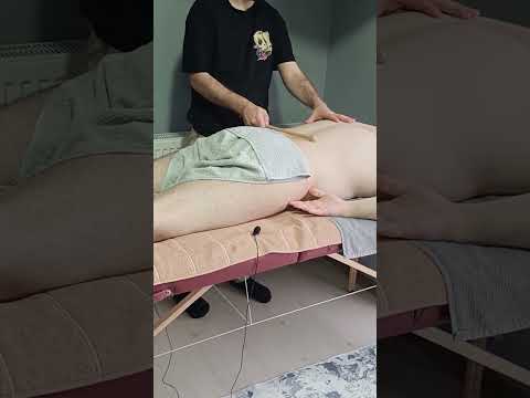ASMR BACK AND SLEEP THERAPY  #massage #easyturkish #relax #chiropractor #shortvideo #challenge