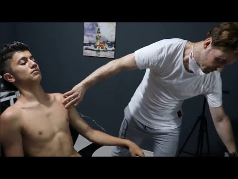 ASMR TURKİSH BARBER HEAD NECK BACK AMR  FACE HAIR WASHING WONDERFUL MASSAGE THERAPY