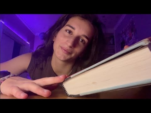 Lofi ASMR – Build Up Tapping w/ A Book 📚