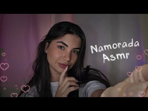 ASMR Roleplay Namorada carinhosa cuidando de você dodói  ❤️🥺 (Voz suave e carinho)