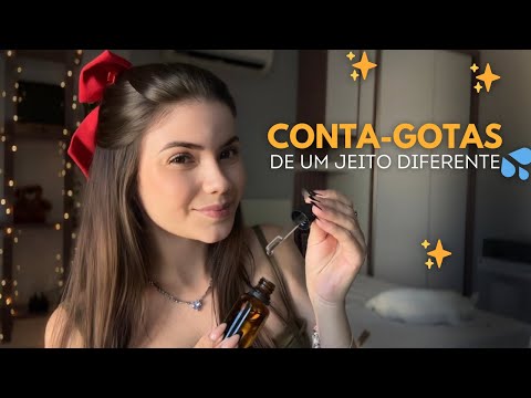 ASMR | RELAXANDO COM SONS DE CONTA-GOTAS💦