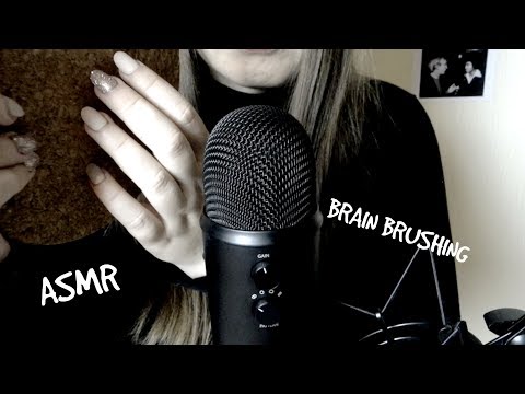 ASMR BRUSHING YOUR BRAIN EXTREME TINGLES BINAURAL