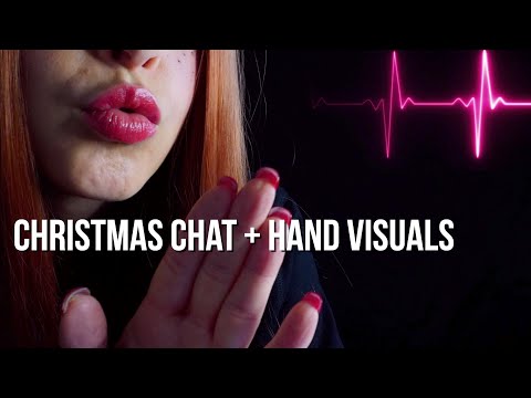 Up Close Christmas Whispers & Relaxing Hand Visuals + The Seventh Day Of Christmas [ASMR]