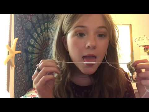 ASMR mic nibbling | kissing sounds