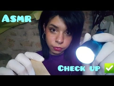 ASMR ◇ Check up with latex gloves 💫