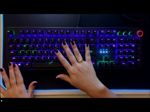 ASMR Keyboard Typing ⌨️ ! Mechanical Clicks ⚬ Slow & Fast ⚬ Best Thocc ⚬