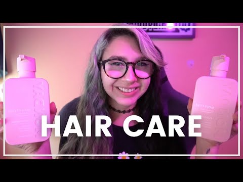 ASMR // Hair Care Routine (soft talking)
