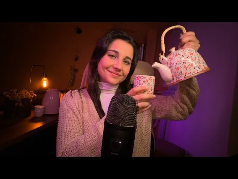 ASMR AO VIVO para Começar BEM a Semana ✨🙏 Chá com Ana - ASMR Lá Nas Alturas