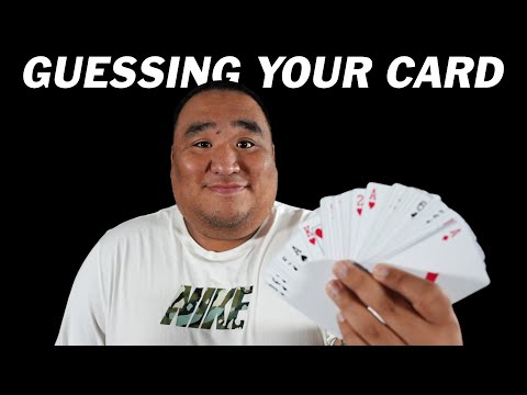 ASMR | Guessing Your Card 🃏 Whispered Mind Reading