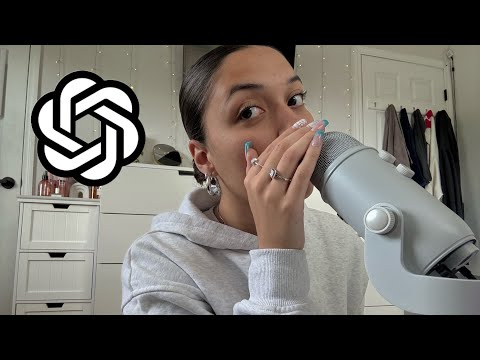 ASMR CHAT GPT picks my trigger words 🫣🫣