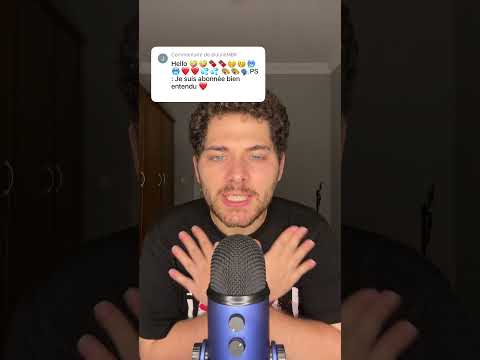 ASMR EMOJI CHALLENGE 🤪🍫🫢🥶❤️💦🎨🗣️ #asmr #asmrfrançais #emojichallenge #shorts