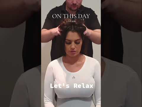 that Time i gave @calmmoonasmr a head Massage #asmr #relax