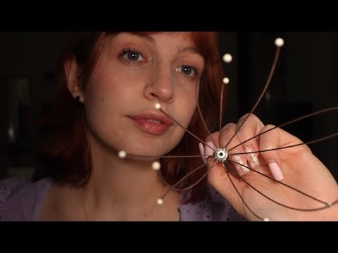 ASMR Head and Scalp Massage for Stress Relief | Personal Attention