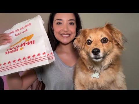 ASMR | Lunch with a special guest 🐾🐕