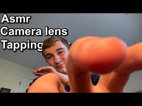 Asmr camera lens tapping and hand sounds lofi asmr
