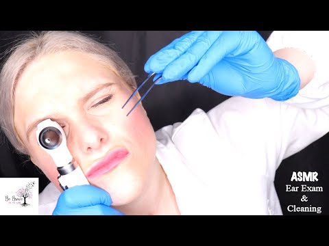 A Relaxing ASMR Ear Exam & Ear Cleaning