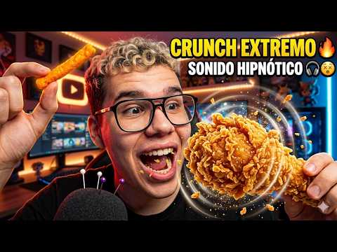 ASMR COMIENDO COMIDA CRUJIENTE 😵‍💫🔥 | SONIDOS QUE TE HIPNOTIZAN