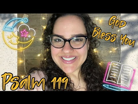 CHRISTIAN ASMR: BIBLE READING WITH OMY (PSALM 119) #171