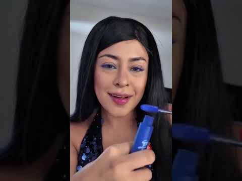 Mis pestañas azules