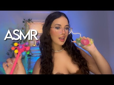 ASMR PARA DORMIR EM 10 MINUTOS ⚡️😵 | ultra relaxante (tapping, sons de boca, scratching)