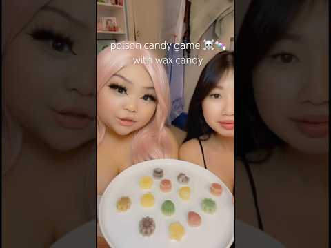 POISON WAX CANDY GAME #asmr #mukbang #eatingsounds