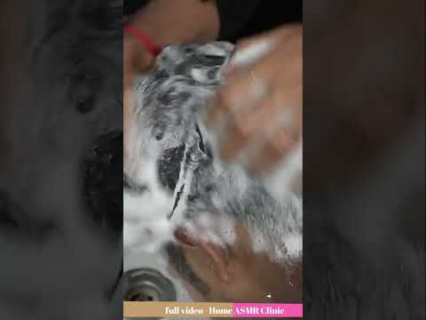 Satisfying Head Massage With Super Neck Cracking ASMR #shorts