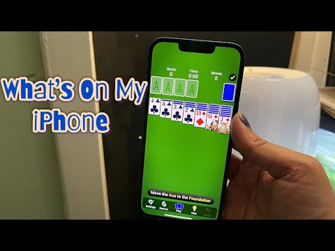 asmr what's on my iphone