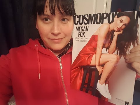 Asmr Magazine Page Turning / Flipping Whispering Tracing! Tingly & Relaxing!