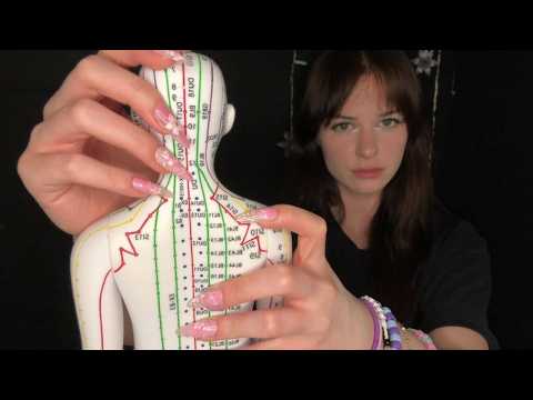FAST Acupuncture Doll Scratching [ASMR]