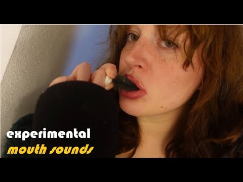 Experimental fake Christmas Tree Eating ASMR 🎄✨ intense mouth sounds 
