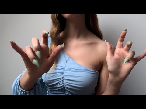 ASMR but REPEATING MY INTRO (extreme tingly close-up)