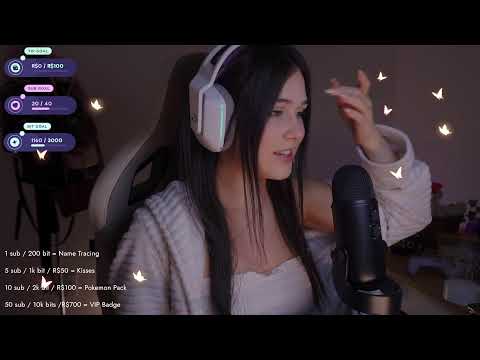 asmr, i talk a lot