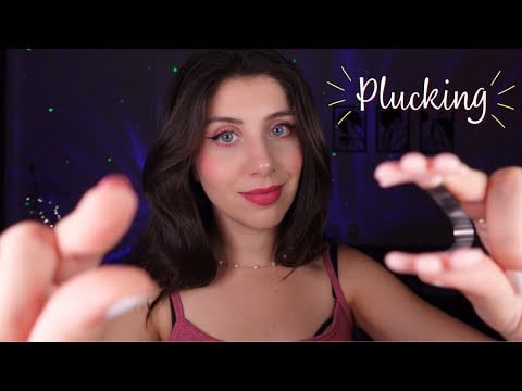 ASMR • Plucking & Pulling all your negative Energy (pluck & snip)