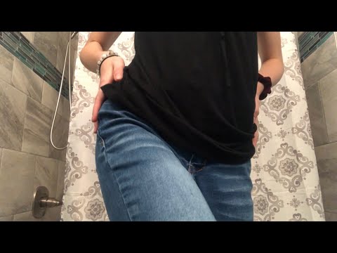 ASMR~ jean scratching | fabric sounds | no talking