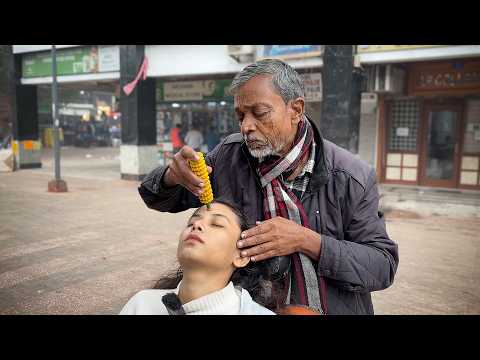 Waris Barber DEEP SLEEP Head Massage | Winter Scalp Tingles❄️ For INSTANT RELAXATION | ASMR Gautam