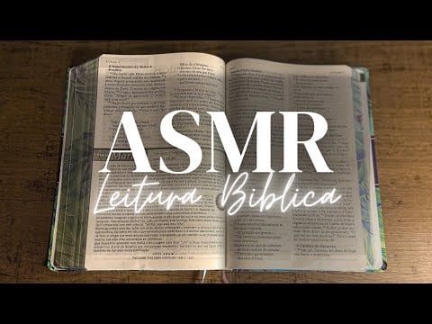 ASMR CRISTÃO | Lendo Lucas Até Você Dormir 🌙✨ (Parte 5)