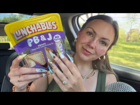 asmr/ grocery shopping haul 🥪 🧡