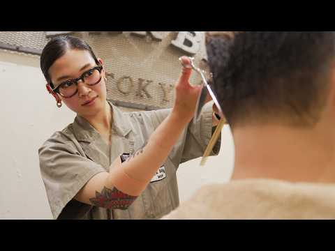 💈ASMR with Japanese Female Barber LUNA - Haircut, Massage & Other Services [Sleep-Inducing]
