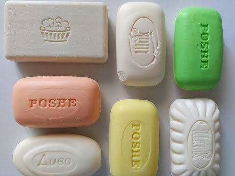 Dry Soap carving ASMR\ relaxing sounds\ No talking. Satisfying ASMR video\ Cutting soap
